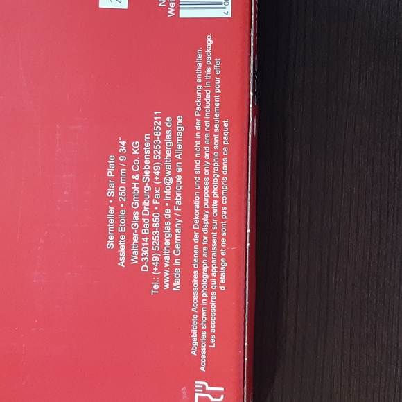 Walther-Glas Vintage Glass plate - hard to find - Picture 4 of 4